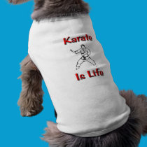 Karate Is Life pet clothing