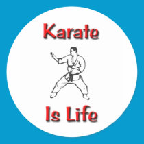 Karate Is Life stickers