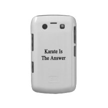 Karate Is The Answer Case-Mate Blackberry Case