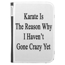 Karate Is The Reason Why I Haven't Gone Crazy Yet. Kindle Keyboard Covers