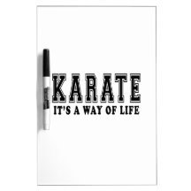 Karate It's way of life Dry-Erase Whiteboard
