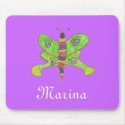 Karate Kat butterfly ID mousepad
