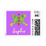 Karate Kat butterfly ID stamp--to personalize