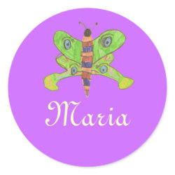 Karate Kat butterfly ID--to personalize sticker