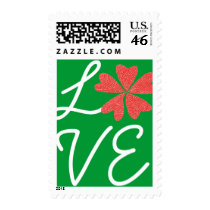 Karate Kat Christmas love stamp