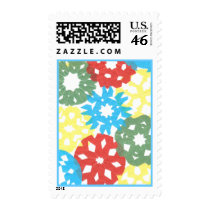Karate Kat color flurry postage