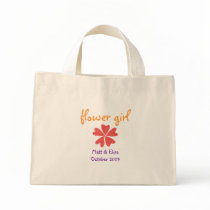 Karate Kat flower-girl tote bags by KarateKatGraphics Karate Kat flower-girl tote bags