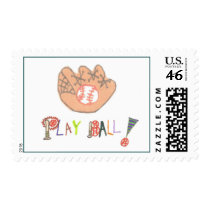 Karate Kat Graphics baseball stamp