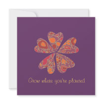 Karate Kat Graphics change-of-address card invitations