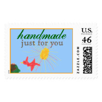 Karate Kat Graphics "handmade" stamp