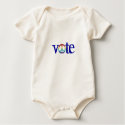 Karate Kat Graphics "vote" baby t-shirts by KarateKatGraphics Karate Kat Graphics "vote" baby t-shirts