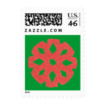Karate Kat holiday cutout postage