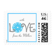 Karate Kat holiday love--to personalize postage