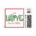 Karate Kat holiday love--to personalize postage