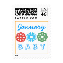 Karate Kat January baby postage