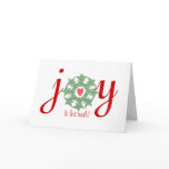 Karate Kat joy-to-the-world cards