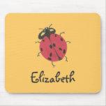 Karate Kat ladybug ID mousepad