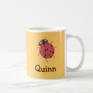 Karate Kat ladybug ID mug