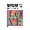Karate Kat lovely leaves postage