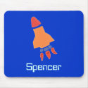 Karate Kat rocket ID mousepad