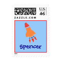 Karate Kat rocket ID stamp--to personalize