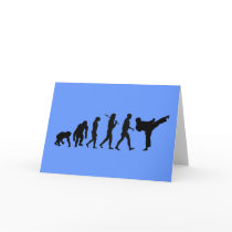 Karate lovers Dojo training gift Greeting Card