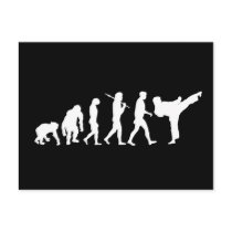 Karate lovers Dojo training gift Postcard
