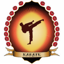 Karate Mandorla photo sculptures