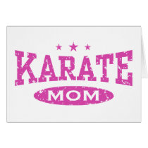 Karate Mom Cards