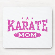 Karate Mom Mouse Pads
