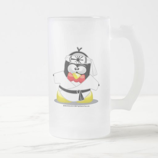 Karate Penguin Mug