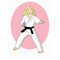 Karate Princess t-shirts by MartialArtsParty Karate Princess t-shirts