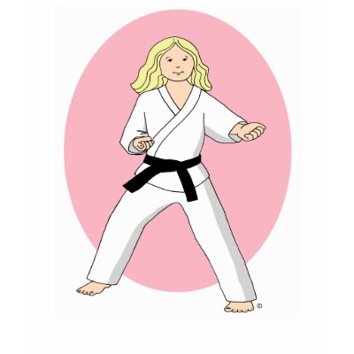Karate Princess Tee Shirts by MartialArtsParty