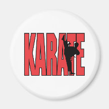 Karate Refrigerator Magnets