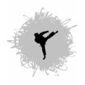 Karate Scribble Style T Shirts