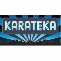Karateka Marquee photo sculptures by itsallhot Karateka Marquee photo sculptures
