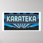 Karateka Marquee posters