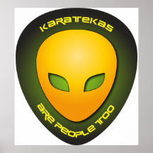 Karatekas Are People Too Posters