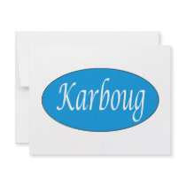 Karboug Invite