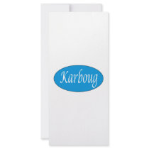 Karboug rack cards