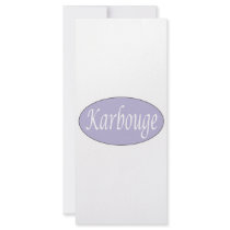 Karbouge rack cards