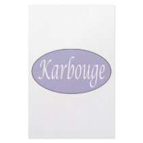 Karbouge stationery by EthnoShirts Karbouge stationery