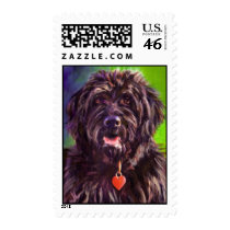 Karen Reed's Maggie Has a Heart Postage Stamp