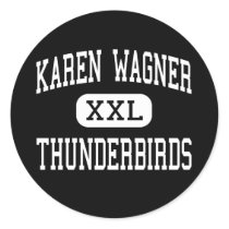 Karen Wagner - Thunderbirds - High - San Antonio stickers