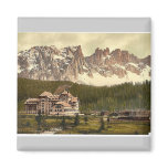 Karersee, Hotel and Lattemar, Tyrol, Austro-Hungar magnets