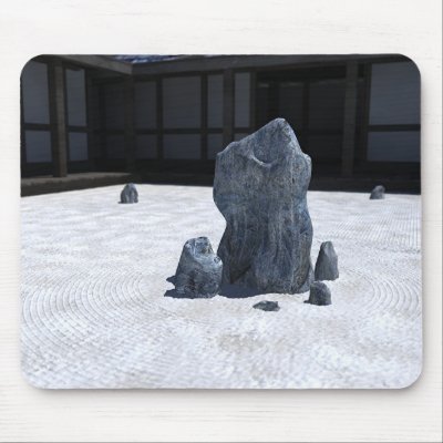 Karesansui Mousepad by digitalblasphemy