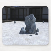 karesansui, rock, garden, japan, desktop wallpaper, Mouse pad with custom graphic design