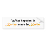 Kariba Bumper Sticker