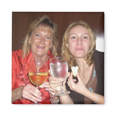 Karie&Grams at Ruth's CHris Refrigerator Magnet by KareBear1988