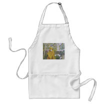 Karin Larsson in the Grape Arbor Apron